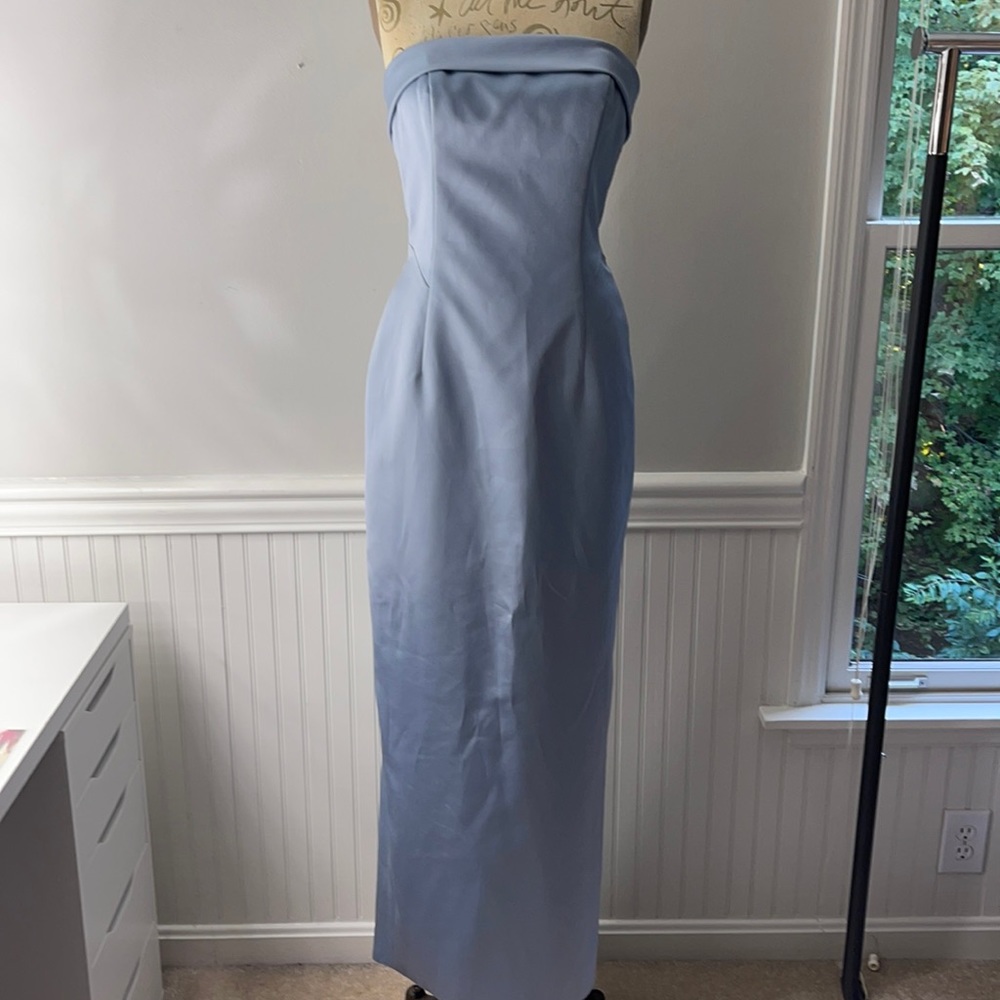 Vintage A.B.S by Allan Schwartz Blue Evening Dress